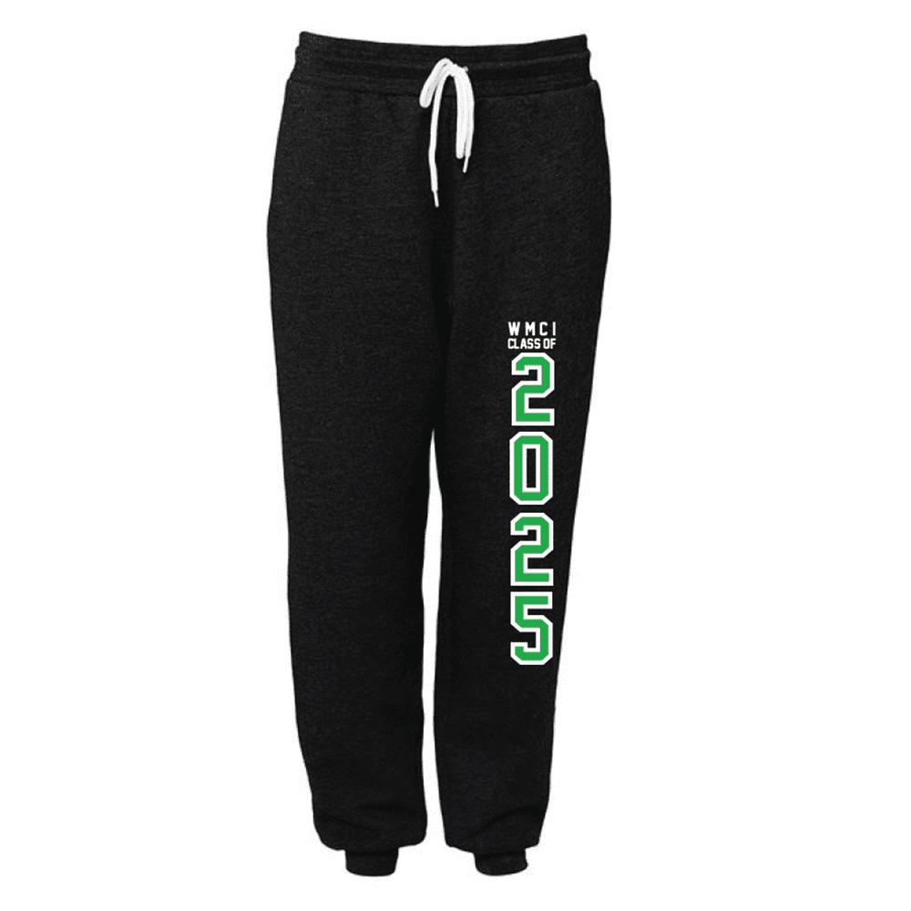 3727 Bella + Canvas Unisex Jogger Sweatpant - Black