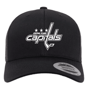 6606 Yupoong Adult Retro Trucker Cap - Black