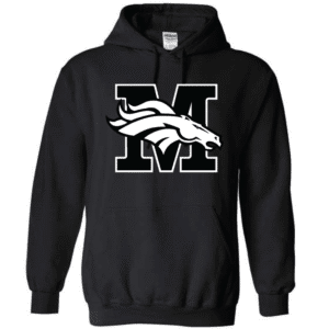 G185 Gildan Heavy Blend 8 oz., 50/50 Hooded Sweatshirt - Black