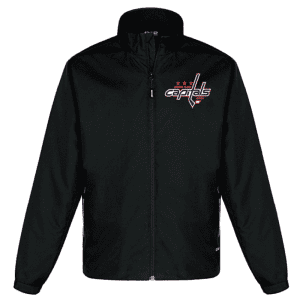 4170  Athletic Mesh Lined Track Jacket - Black