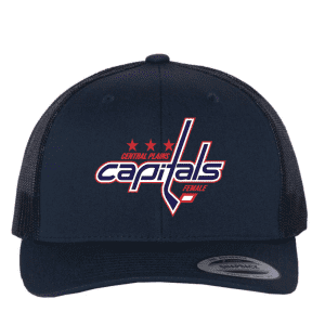 6606 Yupoong Adult Retro Trucker Cap - Navy