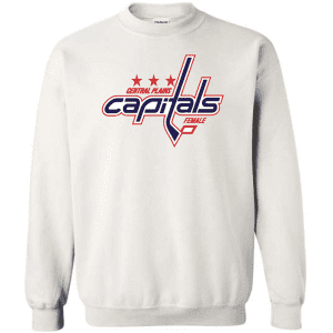 G180 Gildan Heavy Blend Fleece Crew Sweatshirt - White