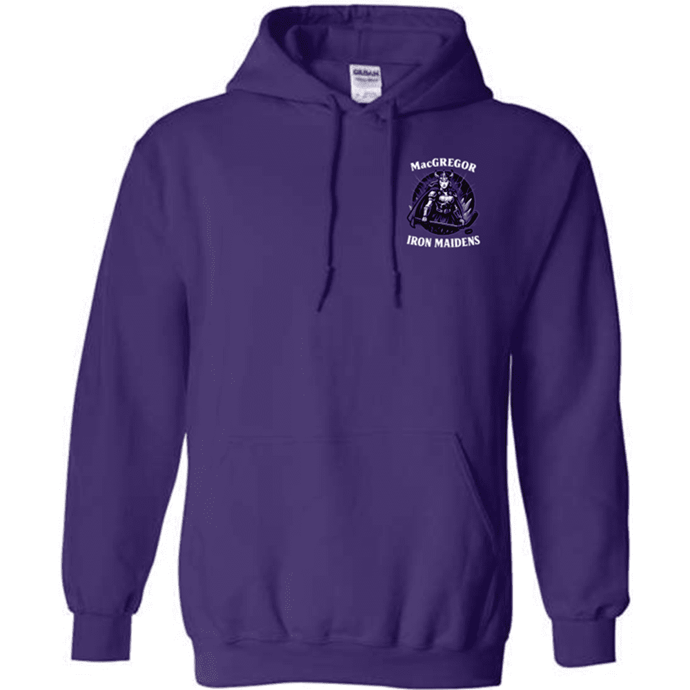G185 Gildan Heavy Blend 8 oz., 50/50 Hooded Sweatshirt - Purple