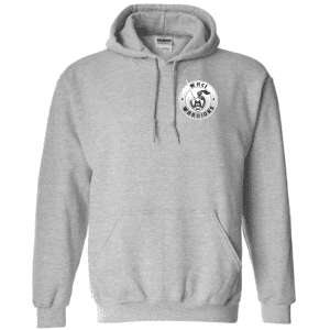 G185 Gildan Heavy Blend 8 oz., 50/50 Hooded Sweatshirt - Sport Grey